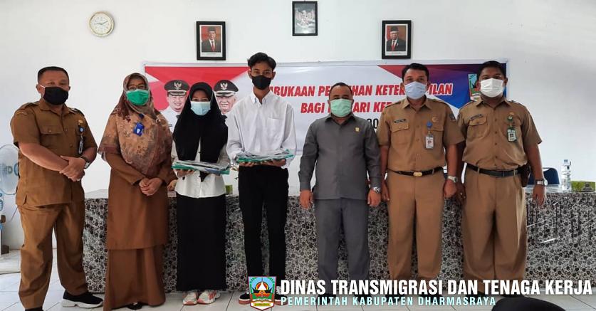 Pelatihan Keterrampilan Pencari Kerja Dibuka Langsung Oleh Bapak Irmon S.Hut