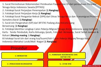 Pelayanan Rekomendasi Pembuatan Passport dan ID Calon Pekerja Migran Indonesia/Tenaga...